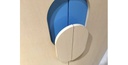 Bieber Wardrobe 80cm Wide-Maple Blue