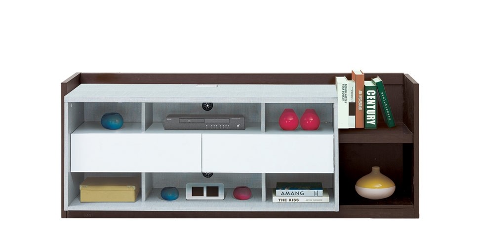 Hezzen Entertainment Unit TV150cm-Wenge