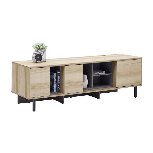 Benesia Sidebaord TV160cm Wide - Lindberg Oak