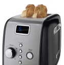 2 Slice Automatic Pop up  - Black