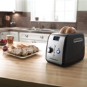 2 Slice Automatic Pop up  - Black