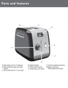 2 Slice Automatic Pop up  - Black