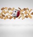 2 Slice Automatic Pop up - Red