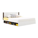 Patinal Bedroom Set 5ft - Wenge/White