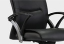 Merryfair Evo High Back Chair - Vinyl/Polished Base