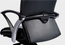 Merryfair Evo High Back Chair - Vinyl/Polished Base