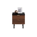 Tavern Night Table-45cm Wide-Legato/BLMQ