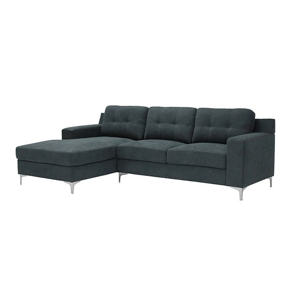 Fadear Sofa - Left Corner Fabric Dark Grey