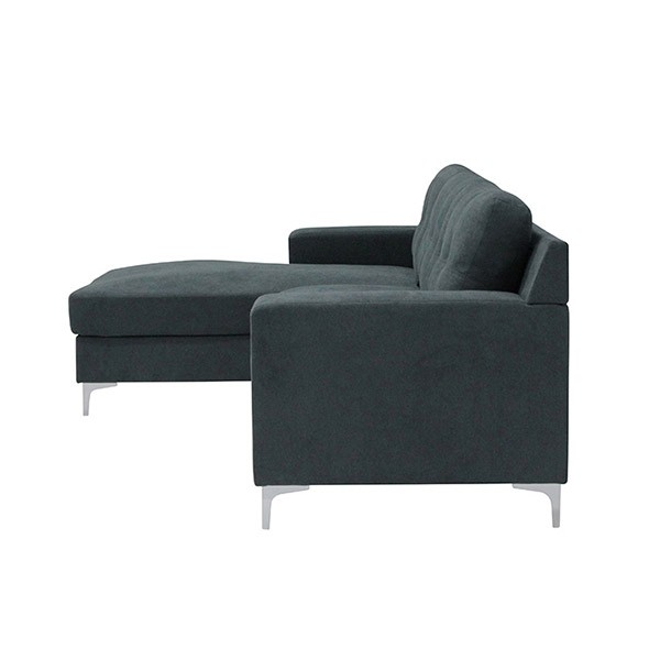 Fadear Sofa - Left Corner Fabric Dark Grey