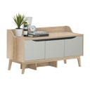 Backus Sideboard TV120cm Lindberg Oak Grey