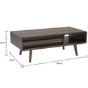 Lelani Coffee Table - Veneer Walnut