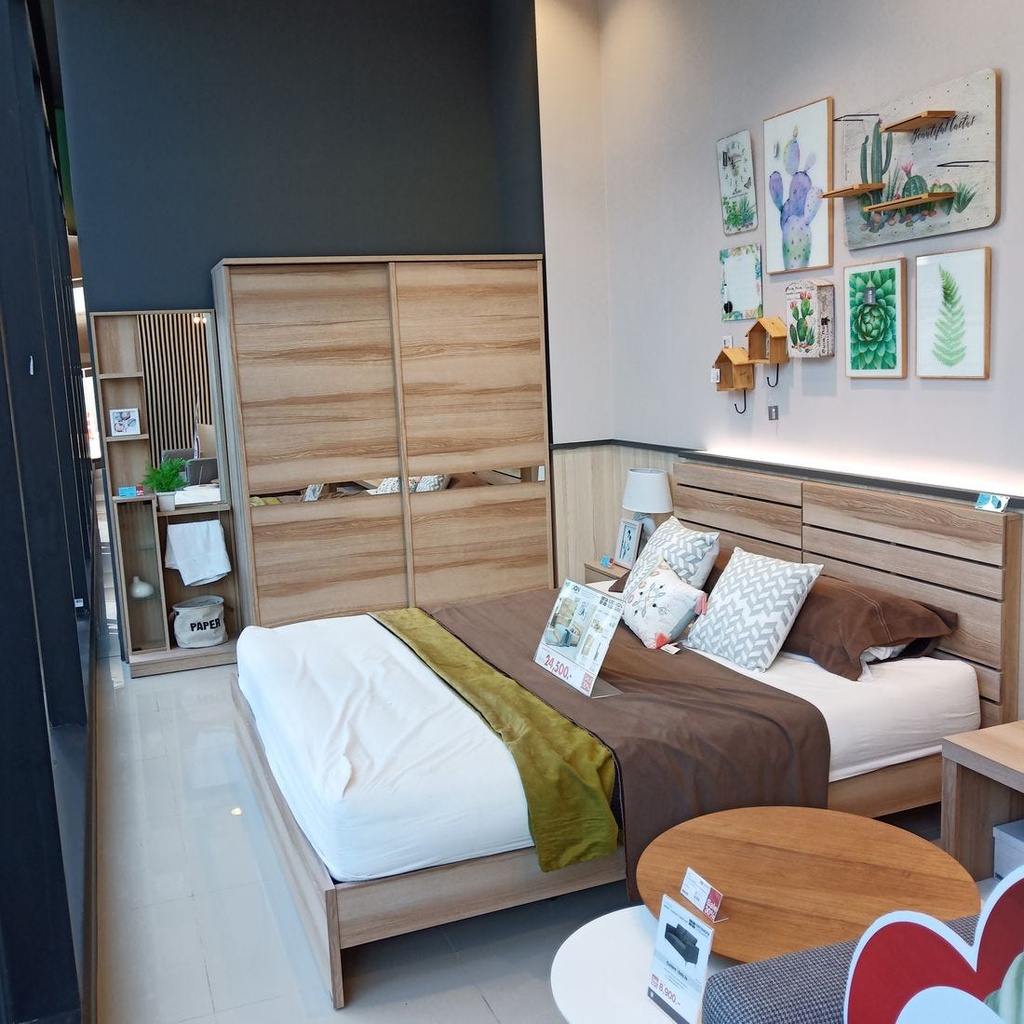 Meudon Bed 6ft - Lindberg Oak