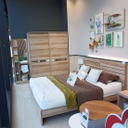 Meudon Bed 6ft - Lindberg Oak