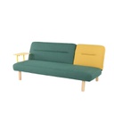 Notify Sofa Bed - Natural - Green/Yellow