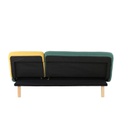 Notify Sofa Bed - Natural - Green/Yellow
