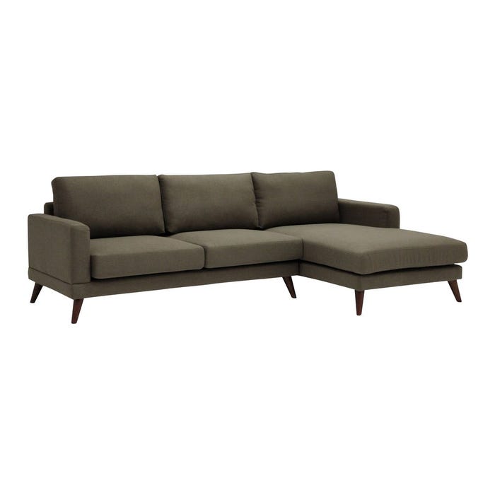 Compound Sofa - Right Corner - Black/Brown