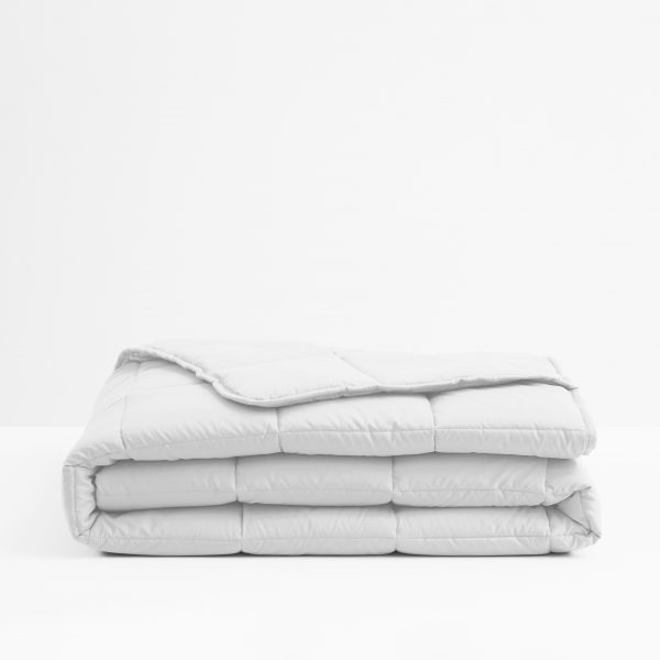 Lotus Attitude - Comforter - Basic White - 90&quot; x100&quot;