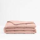 Lotus Attitude - Comforter - Blush Pink - 90&quot; x 100&quot;