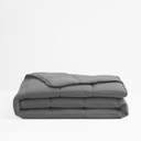 Lotus Attitude - Comforter - Dark Gray - 90&quot; x 100&quot;