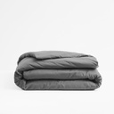 Lotus Attitude - Duvet Cover - Dark Gray - 90&quot; x 100&quot;