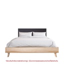 KC-Play Ibed Bed 5ft - Lindberg Oak/Gray Fabric