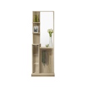 Meudon Standing Dressing Table 60cm wide - Lindberg Oak/Dark Grey