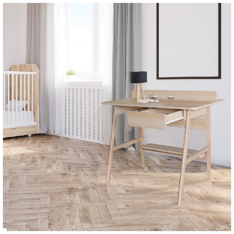 KC-Play Compact Desk DK100 DW - Lindberg Oak