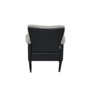 Ayako Arm Chair - Black/White