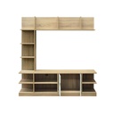 Pozza Entertainment Unit TV160 - Solid Oak