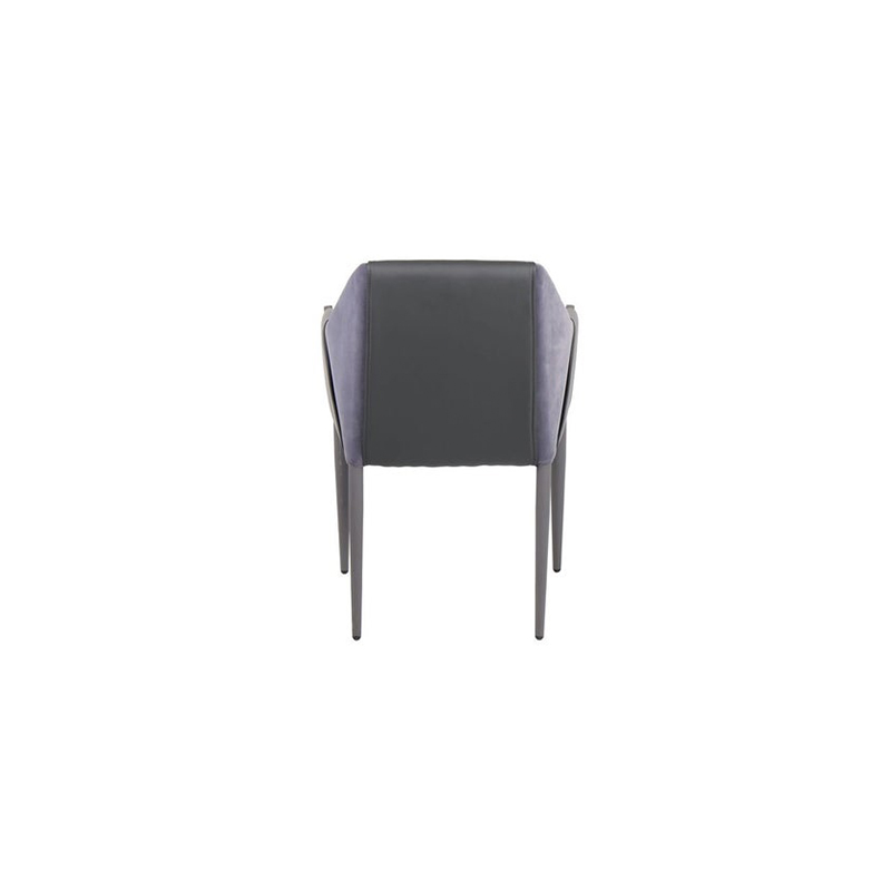 Henzo Dining Chair - Velvet - SL Grey