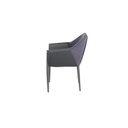 Henzo Dining Chair - Velvet - SL Grey