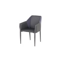 Henzo Dining Chair - Velvet - SL Grey