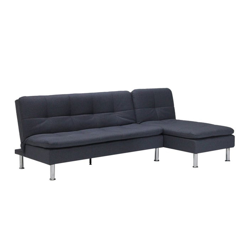 Yono Sofa Corner - Dark Blue Fabric