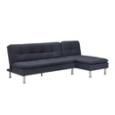 Yono Sofa Corner - Dark Blue Fabric