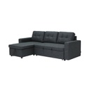 Sonya Sofa - Left Corner - Dark Grey