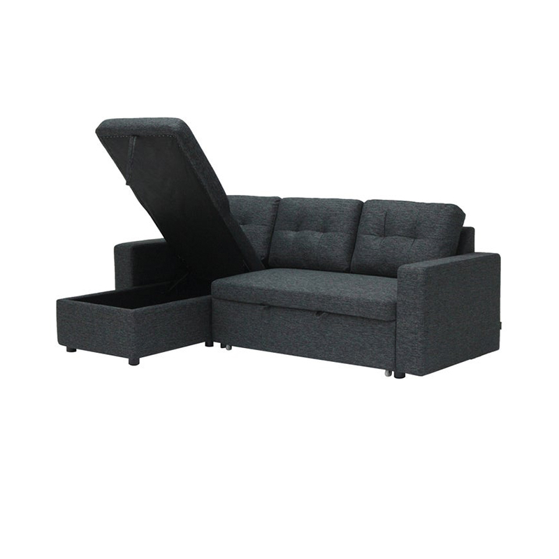 Sonya Sofa - Left Corner - Dark Grey