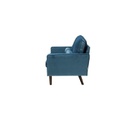 Melotto Sofa 2 Seater - Eucalyptus - Blue Velvet