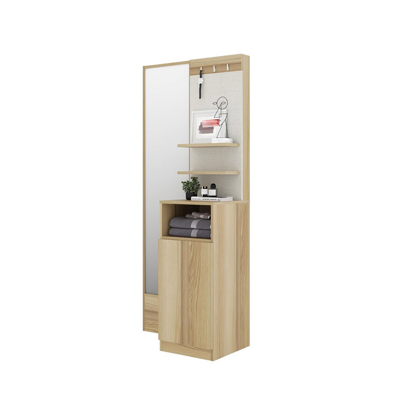 Nikko Dressing Table DT80 - Lindberg Oak/White Linen