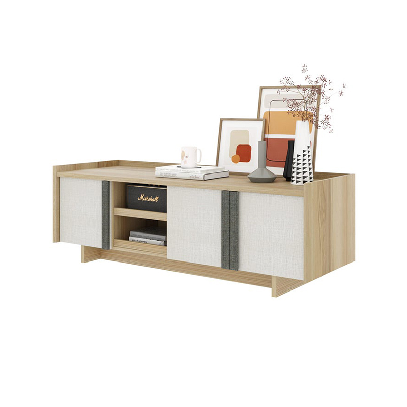 Nikko Sideboard TV160 - Lindberg Oak/White Linen