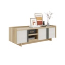 Nikko Sideboard TV160 - Lindberg Oak/White Linen