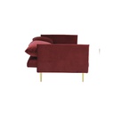 Julio Sofa Bed-Red Velvet