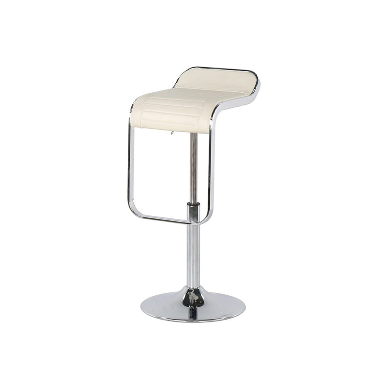 Bar Stool Jotan BY345 - Chromium/PVC White