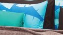 Lotus Melbourne Duvet Cover 70&quot;x90&quot; - L-MB-04B