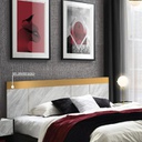 Reiss (JA) Bed 6ft - AA/ROY/GR Sand/HPL Gold