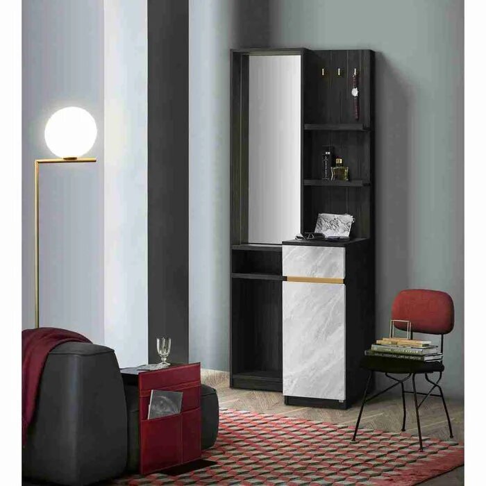 Reiss (JA) Dressing Table DT80 ROY/GR Sand/HPL Gold