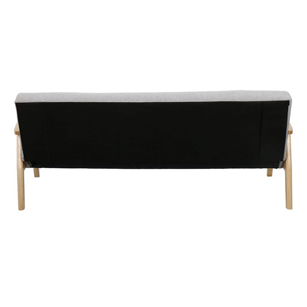 Marine Sofabed-Wood/Dark Gray