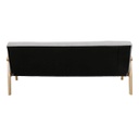 Marine Sofabed-Wood/Dark Gray