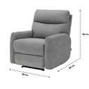 Memello Recliner-Grey/1RE