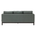 Rocco Sofa-Wood Leg/Dark Gray Fabric 3s