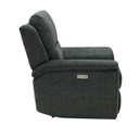 Ailyn Recliner-Dark Gray Fabric/3s